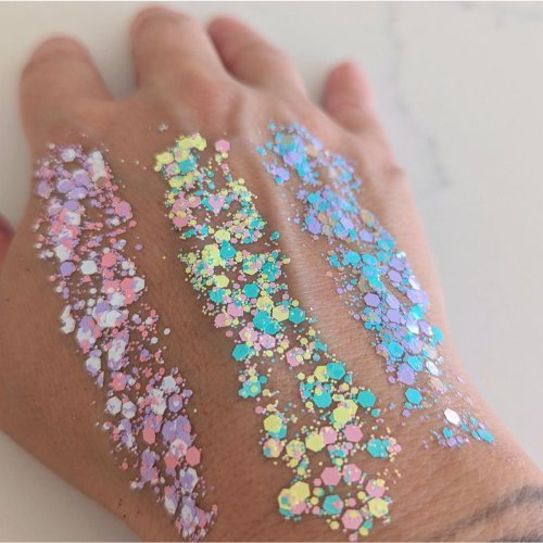 Mermaid Glitter Gel - Candy Floss