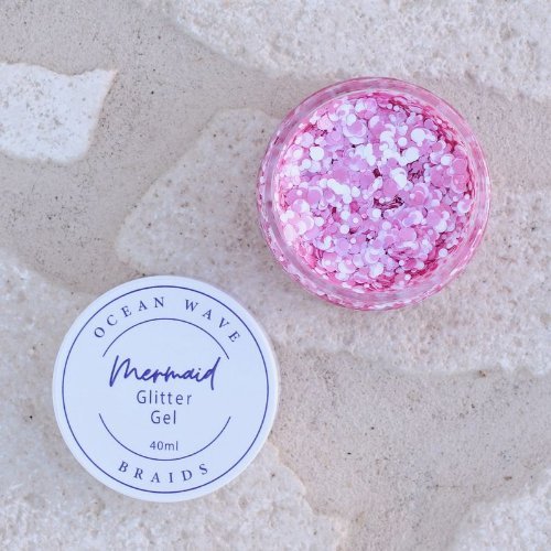Mermaid Glitter Gel - Pink Peony