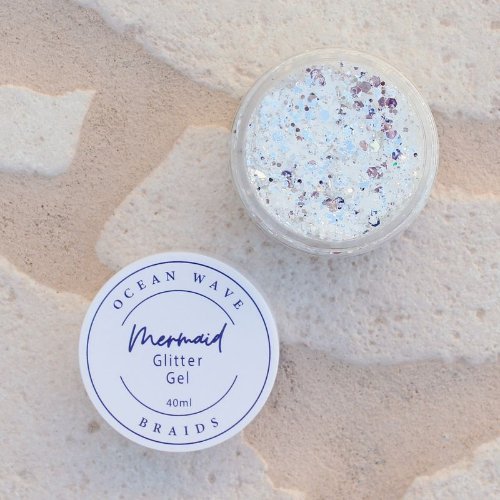 Mermaid Glitter Gel - White Frosty
