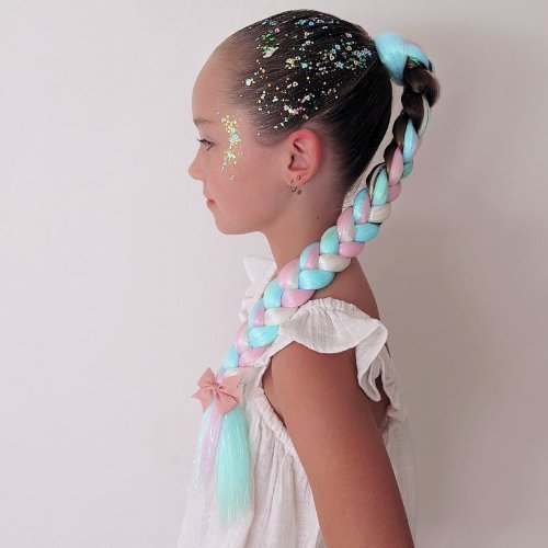 Mermaid Glow Hair Extension - Sorbet