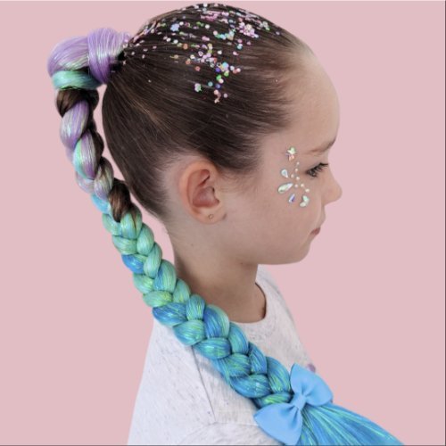 Mermaid Hair Extension - Candy Apple