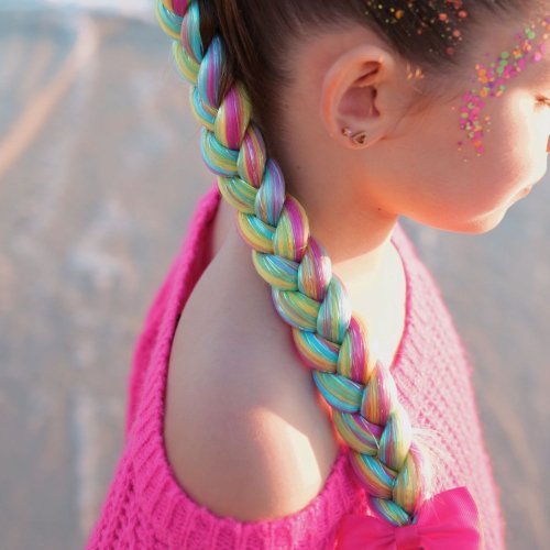 Mermaid Hair Extension - Skittles