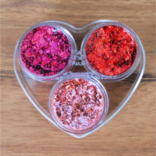 Glitter Gel Box set - Sweet Heart Magic