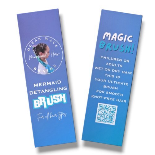 Mermaid Detangling Hair Brush - Rainbow