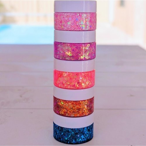 Mermaid Glitter Gel - Coral